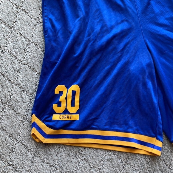 NBA Curry golden state basketball shorts - Picture 3 of 8